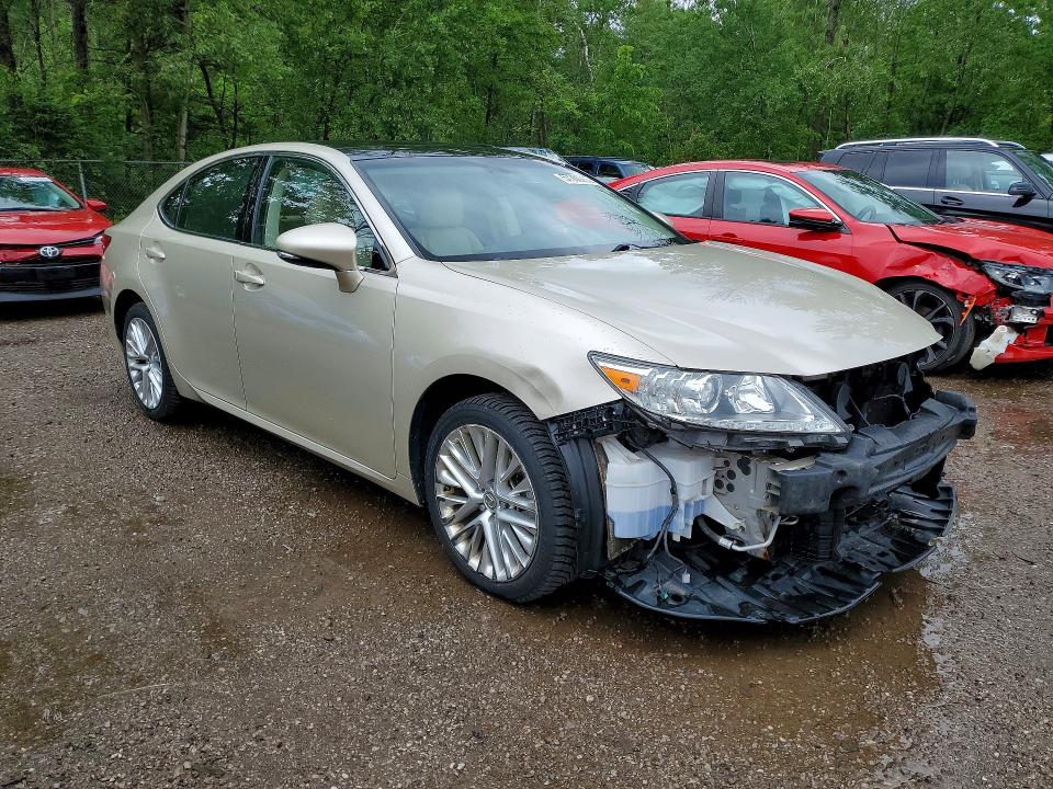 2015 Lexus ES VIN JTHBK1GG0F2201890 COPART salvage auction — FRONT END, On - Permit No Brand - Unfit, sold $6,500 on 2026-07-16 (photo 4)