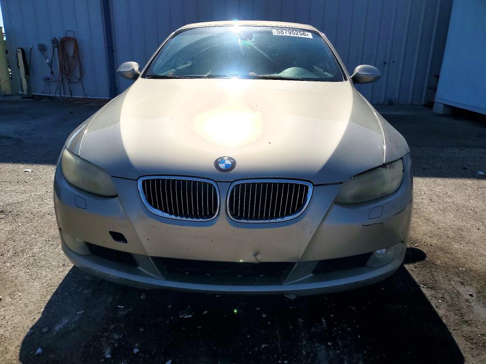 2009 BMW 3 series VIN WBAWL13549PX23690 COPART salvage auction — FRONT END, FL - CERT OF TITLE SLVG REBUILDABLE, sold $400 on 2026-07-17 (photo 5)