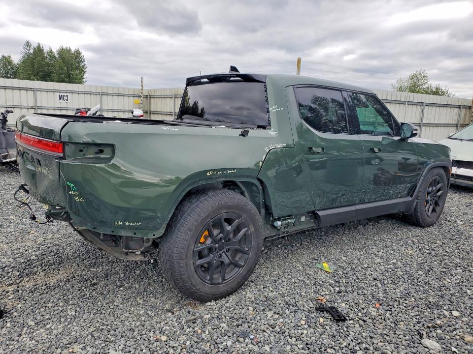 2022 Rivian R1t VIN 7FCTGAAA1NN012295 COPART salvage auction — REAR END, Wa - Bill Of Sale, sold $24,500 on 2026-08-10 (photo 3)