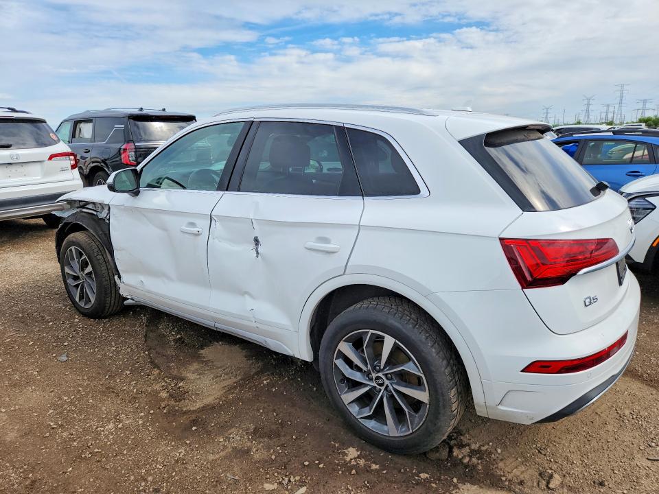 2021 Audi VIN WA1BAAFY0M2019421 COPART salvage auction — FRONT END, Il - Salvage Certificate, sold $250 on 2026-07-21 (photo 2)