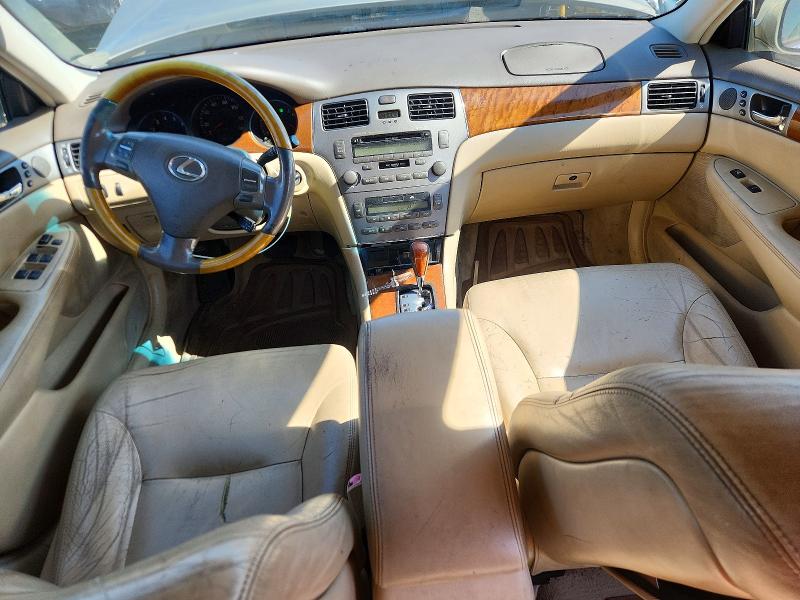 2005 Lexus ES VIN JTHBA30G555088847 COPART salvage auction — FRONT END, Ct - Cert Of Title-Parts Only Salva, sold $450 on 2026-07-07 (photo 8)