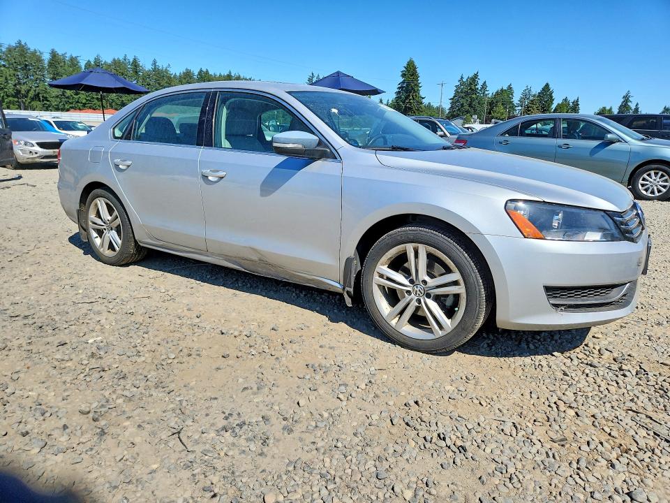 2014 Volkswagen Passat VIN 1VWBT7A39EC108735 COPART salvage auction — SIDE, Wa - Vehicle Cert Of Ownership-Titl, sold $2,150 on 2026-07-10 (photo 4)