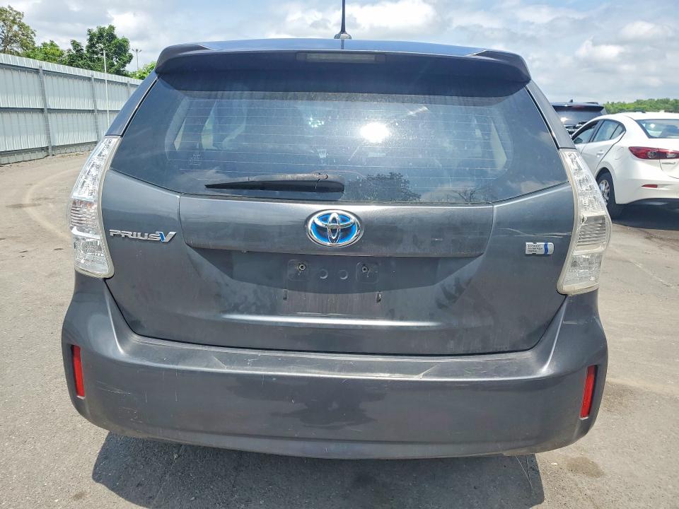 2012 Toyota Prius VIN JTDZN3EU2C3152032 COPART salvage auction — FRONT END, NJ - CERT OF TITLE-SALVAGE, sold $1,600 on 2026-07-30 (photo 6)