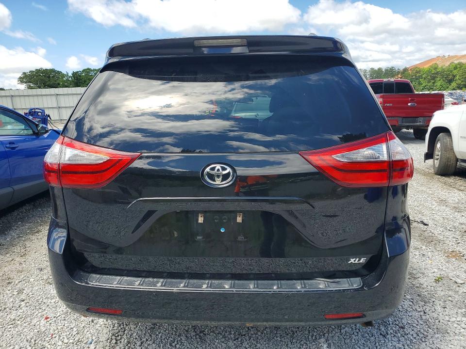 2017 Toyota VIN 5TDYZ3DC2HS900857 COPART salvage auction — FRONT END, GA - CERT OF TITLE-SALVAGE, sold $325 on 2026-07-27 (photo 6)