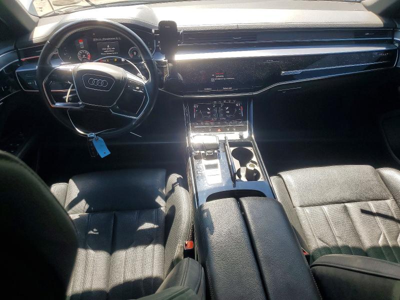 2021 Audi A8 VIN WAU8DAF89MN021980 COPART salvage auction — FRONT END, Ga - Cert Of Title-Salvage, sold $21,300 on 2026-07-31 (photo 8)