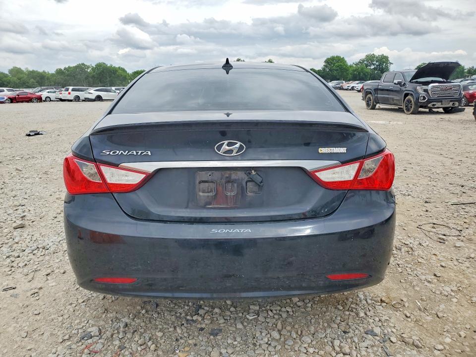 2013 Hyundai Sonata VIN 5NPEB4AC9DH642841 COPART salvage auction — VANDALISM, Oh - Cert Of Title-Salvage, sold $600 on 2026-07-02 (photo 6)