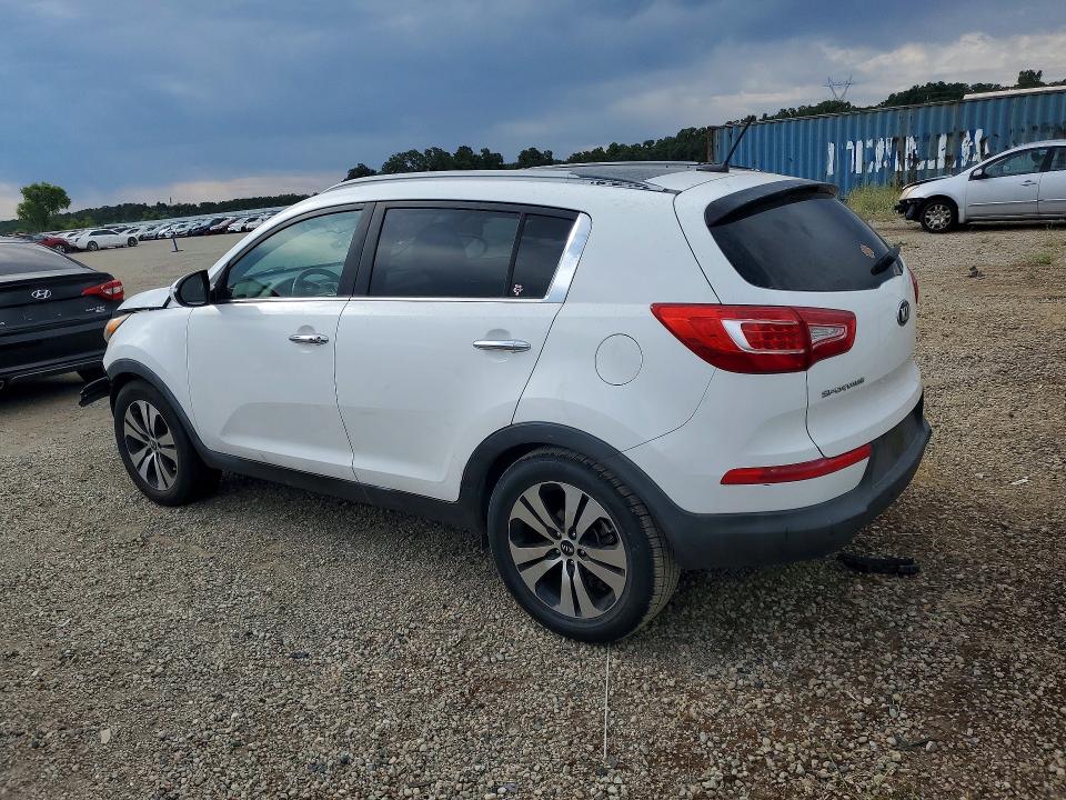 2013 Kia Sportage VIN KNDPC3A27D7461992 COPART salvage auction — FRONT END, Ca - Salvage Certificate, sold $1,650 on 2026-07-24 (photo 2)