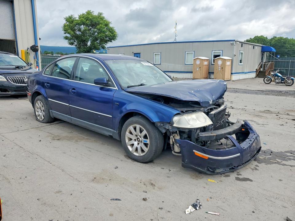 2003 Volkswagen Passat VIN WVWPD63B03P055434 COPART salvage auction — FRONT END, Pa - Certificate Of Salvage, sold $2 on 2026-07-29 (photo 4)