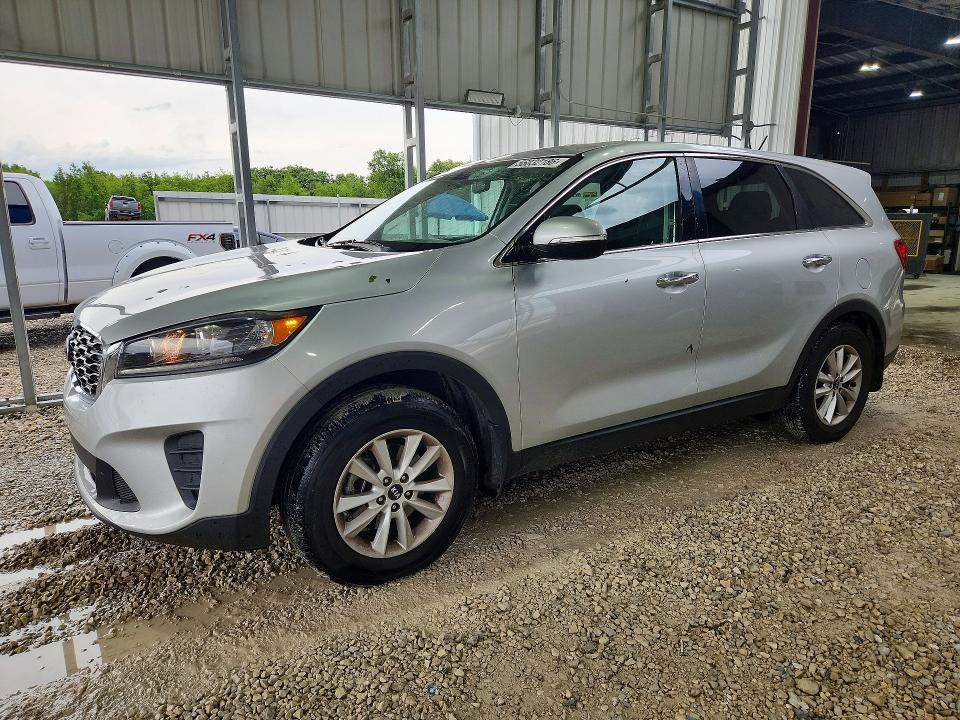 2019 Kia Sorento VIN 5XYPG4A37KG451627 COPART salvage auction — HAIL, Id - Salvage Certificate Of Title, sold $2,600 on 2026-07-27 (photo 1)