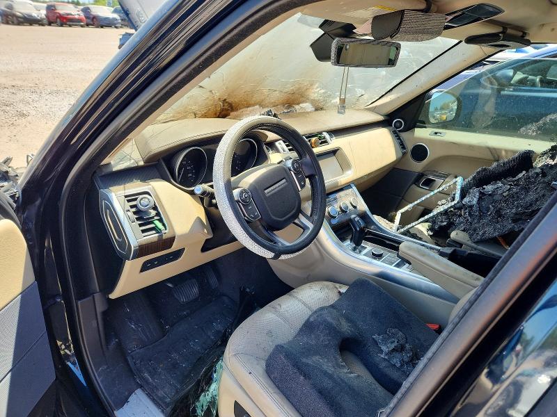 2017 Land rover Range rover sport VIN SALWR2FV9HA686844 COPART salvage auction — ENGINE BURN, On - Permit Irrepairable, sold $1,200 on 2026-07-02 (photo 8)