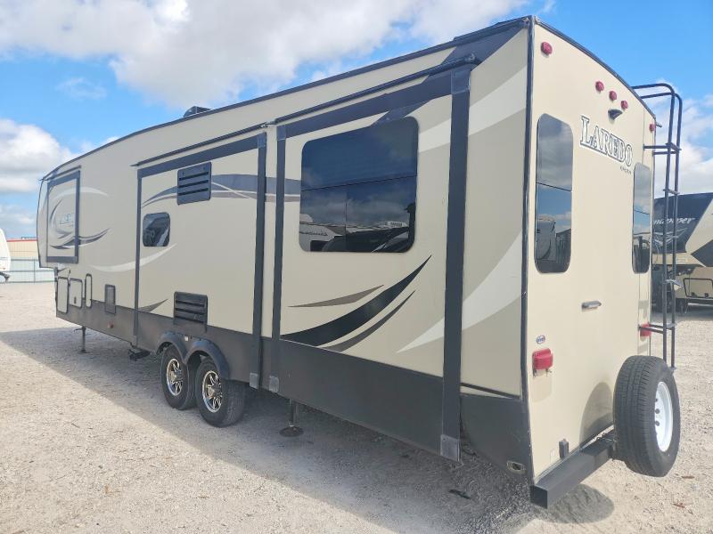 2017 Keystone Laredo VIN 4YDF34224HE601687 COPART salvage auction — HAIL, TX - CERTIFICATE OF TITLE, sold $17,800 on 2026-08-18 (photo 3)
