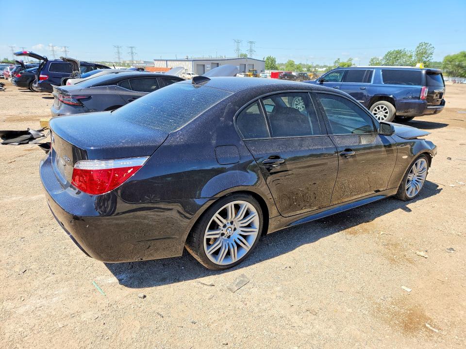2008 BMW 5 series VIN WBANW53518CT51788 COPART salvage auction — FRONT END, IL - SALVAGE CERTIFICATE, sold $250 on 2026-07-21 (photo 3)