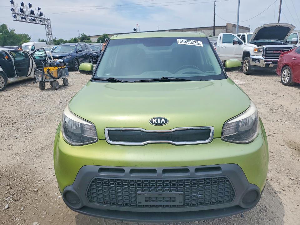 2015 Kia Soul VIN KNDJP3A52F7764895 COPART salvage auction — MINOR DENT/SCRATCHES, Oh - Certificate Of Title, sold $1,650 on 2026-07-31 (photo 5)