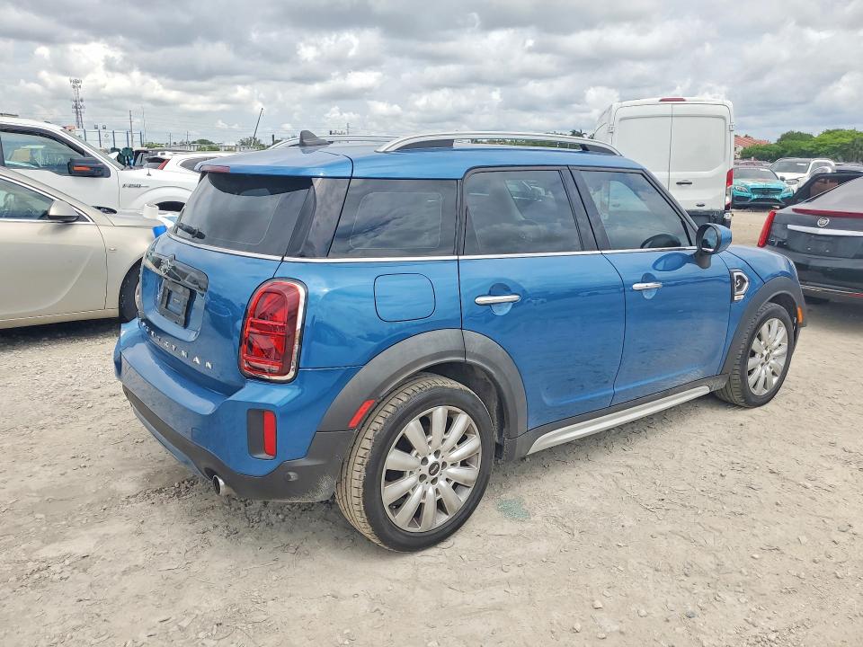 2021 Mini Cooper VIN WMZ53BR09M3M77316 COPART salvage auction — FRONT END, Fl - Cert Of Title Slvg Rebuildable, sold $3,650 on 2026-07-10 (photo 3)