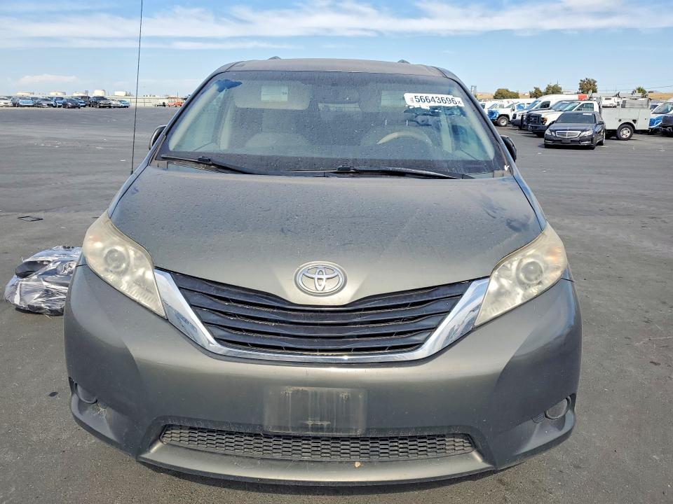 2011 Toyota Sienna VIN 5TDKK3DC1BS042556 COPART salvage auction — REAR END, CA - SALVAGE CERTIFICATE, sold $1,050 on 2026-07-15 (photo 5)