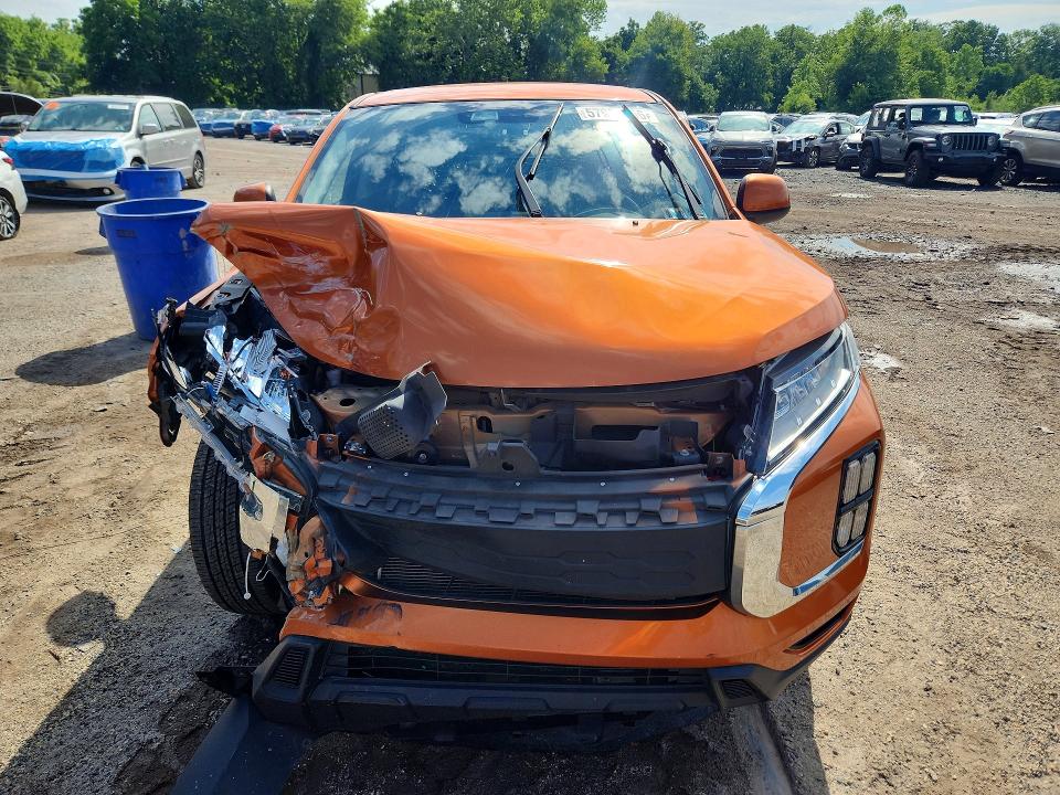 2022 Mitsubishi Outlander VIN JA4APUAU7NU009541 COPART salvage auction — FRONT END, Pa - Certificate Of Salvage, sold $175 on 2026-07-29 (photo 5)