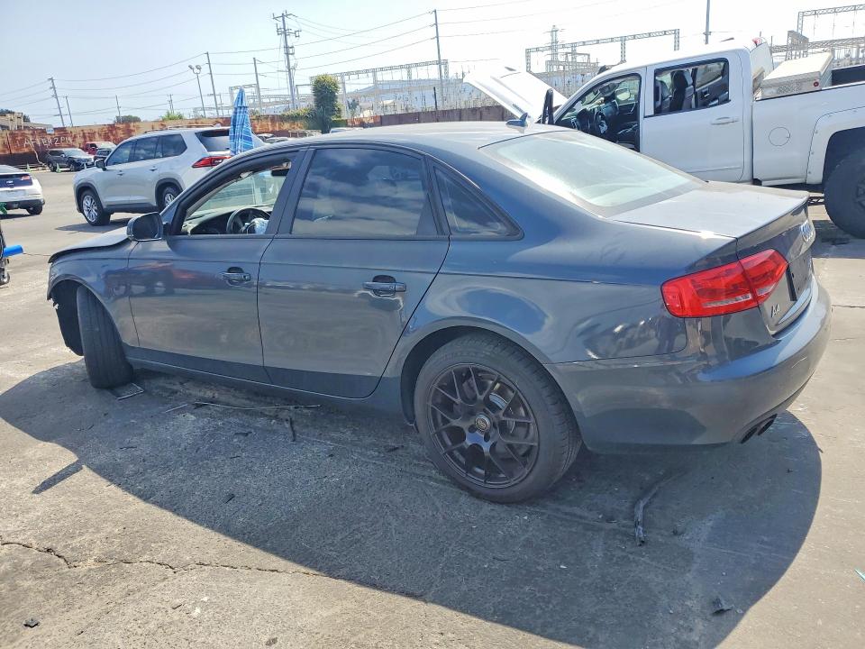 2011 Audi A4 VIN WAUAFAFL2BN056101 COPART salvage auction — FRONT END, CA - SALVAGE CERTIFICATE, sold $325 on 2026-07-10 (photo 2)
