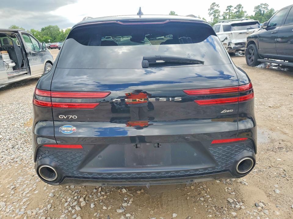 2024 Genesis Gv70 VIN 5NMMADTB8RH015801 COPART salvage auction — FRONT END, Tx - Salvage Vehicle Title, sold $11,500 on 2026-07-28 (photo 6)