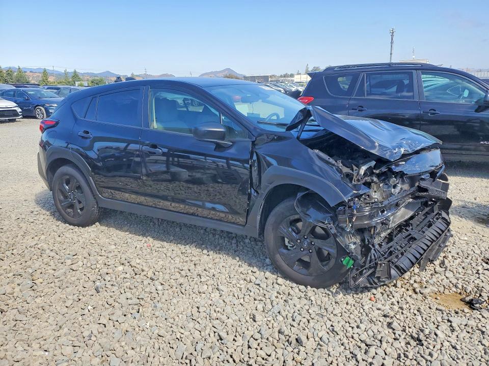2024 Subaru VIN JF2GUABC7RH380079 COPART salvage auction — FRONT END, Ca - Salvage Certificate, sold $2,100 on 2026-07-09 (photo 4)