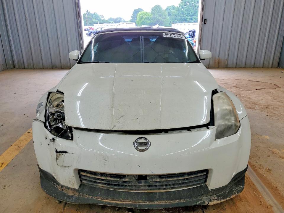 2005 Nissan 350z VIN JN1AZ36A45M755103 COPART salvage auction — FRONT END, Nc - Salvage Certificate Of Title, sold $175 on 2026-07-29 (photo 5)