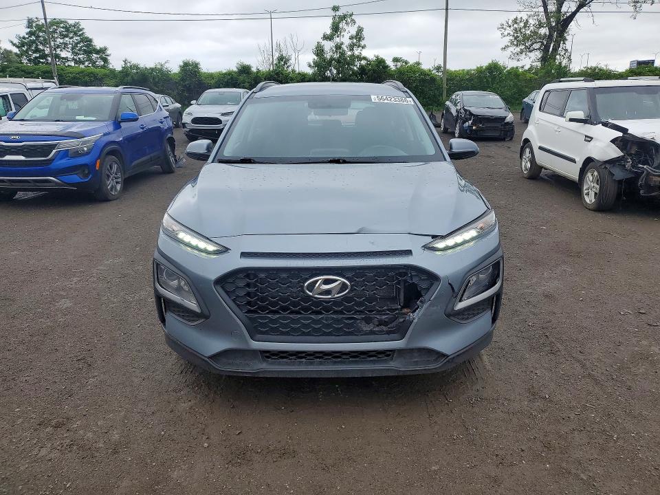 2019 Hyundai Kona VIN KM8K12AA3KU282585 COPART salvage auction — FRONT END, Qc - Gravement Accidente, sold $2,400 on 2026-07-07 (photo 5)