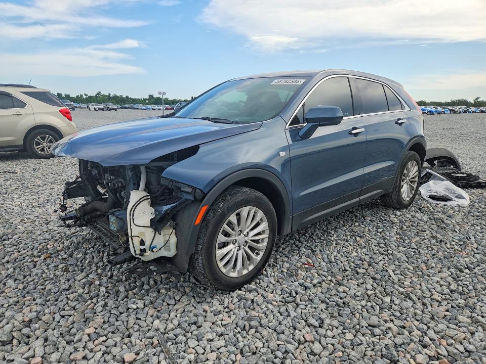 2024 Cadillac VIN 1GYAZAR4XRF122584 COPART salvage auction — FRONT END, Fl - Cert Of Title Slvg Rebuildable, sold $6,200 on 2026-07-31 (photo 1)