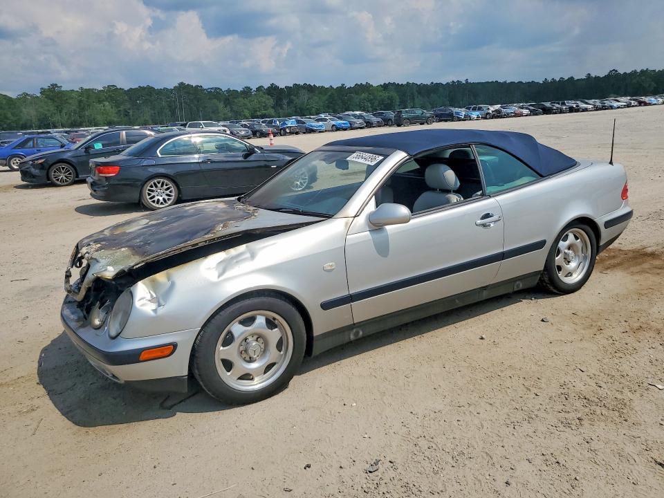 1999 Mercedes-benz VIN WDBLK65G6XT009356 COPART salvage auction — ENGINE BURN, Sc - Cert Of Title-Salvage Fire, sold $300 on 2026-07-27 (photo 1)