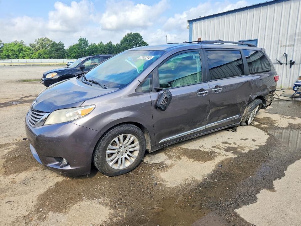 2017 Toyota VIN 5TDYZ3DC6HS793277 COPART salvage auction — FRONT END, La - Cert Of Title-Salvage, sold $3,500 on 2026-07-02 (photo 1)