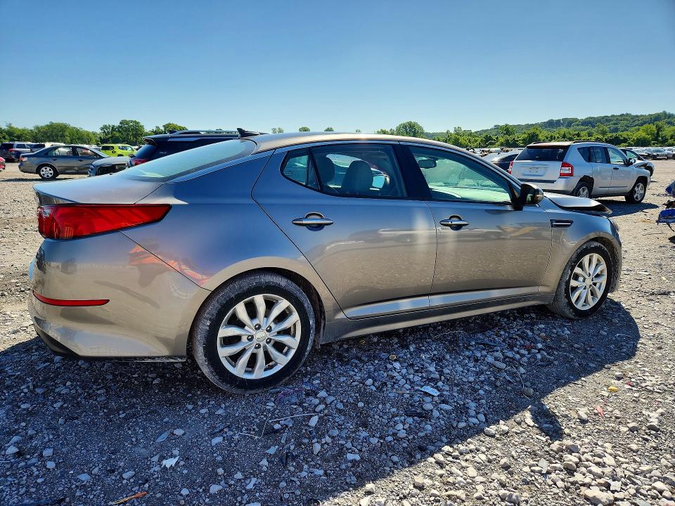 2015 Kia Optima VIN 5XXGN4A73FG352709 COPART salvage auction — FRONT END, IL - SALVAGE CERTIFICATE, sold $600 on 2026-07-27 (photo 3)