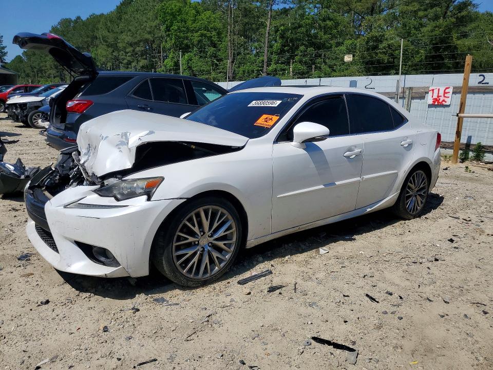 2014 Lexus Is VIN JTHCF1D29E5002139 COPART salvage auction — FRONT END, Md - Cert Of Salvage > 75% Damage, sold $1,450 on 2026-07-28 (photo 1)