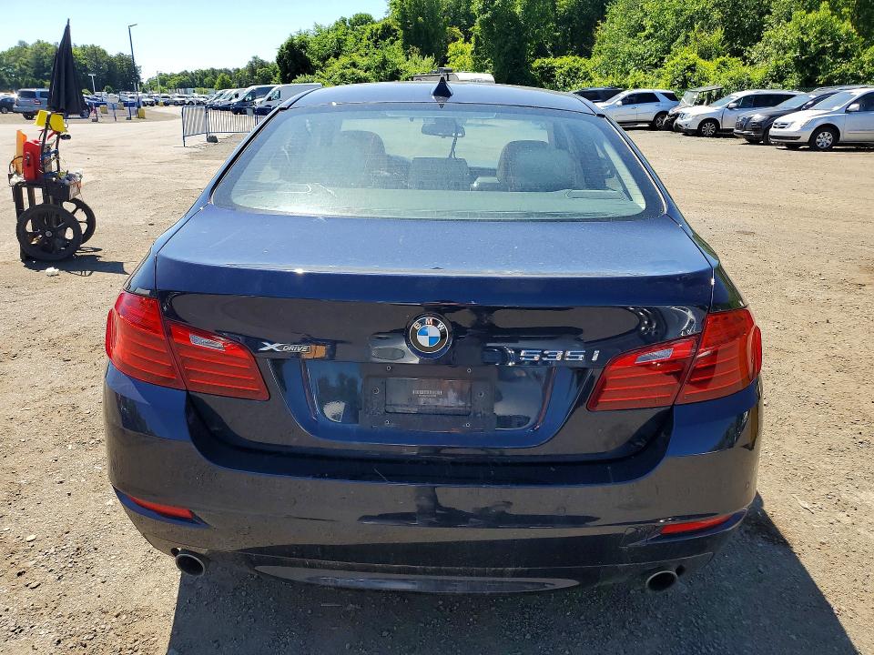 2016 BMW 5er VIN WBA5B3C59GG256080 COPART salvage auction — ROOF, Ct - Cert Of Title-Salvage, sold $1,050 on 2026-07-30 (photo 6)
