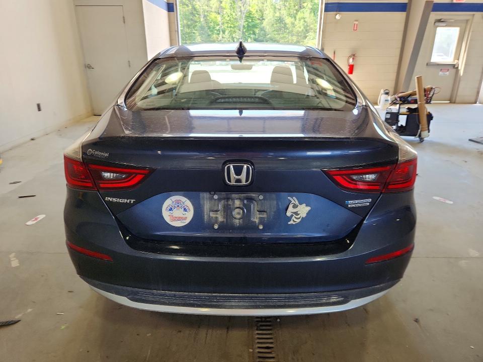 2019 Honda Insight VIN 19XZE4F98KE002515 COPART salvage auction — FRONT END, VA - CERT OF TITLE - SALVAGE, sold $6,300 on 2026-07-02 (photo 6)