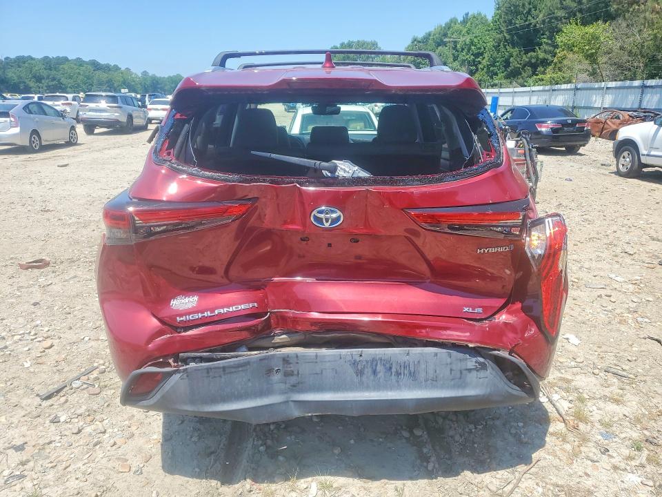 2022 Toyota VIN 5TDGARAH2NS513405 COPART salvage auction — REAR END, Va - Cert Of Title - Salvage, sold $175 on 2026-07-21 (photo 6)
