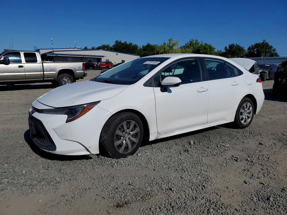 2021 Toyota VIN 5YFEPMAE1MP189241 COPART salvage auction — REAR END, Ca - Salvage Certificate, sold $6,000 on 2026-07-14 (photo 1)