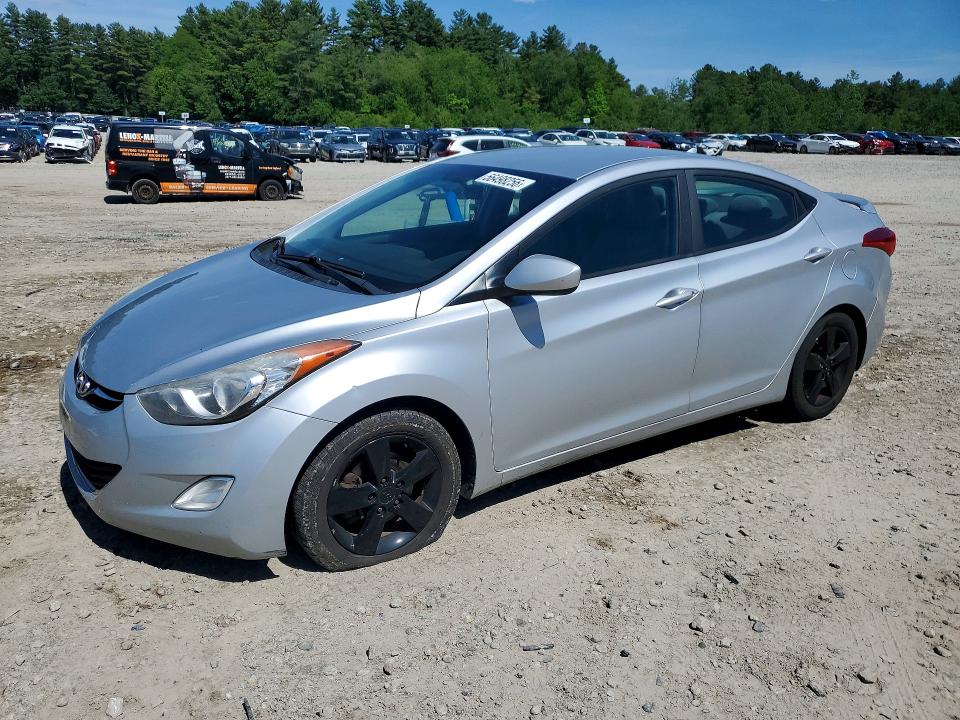 2013 Hyundai Elantra VIN 5NPDH4AE4DH308017 COPART salvage auction — MECHANICAL, Ct - Certificate Of Title, sold $425 on 2026-07-02 (photo 1)