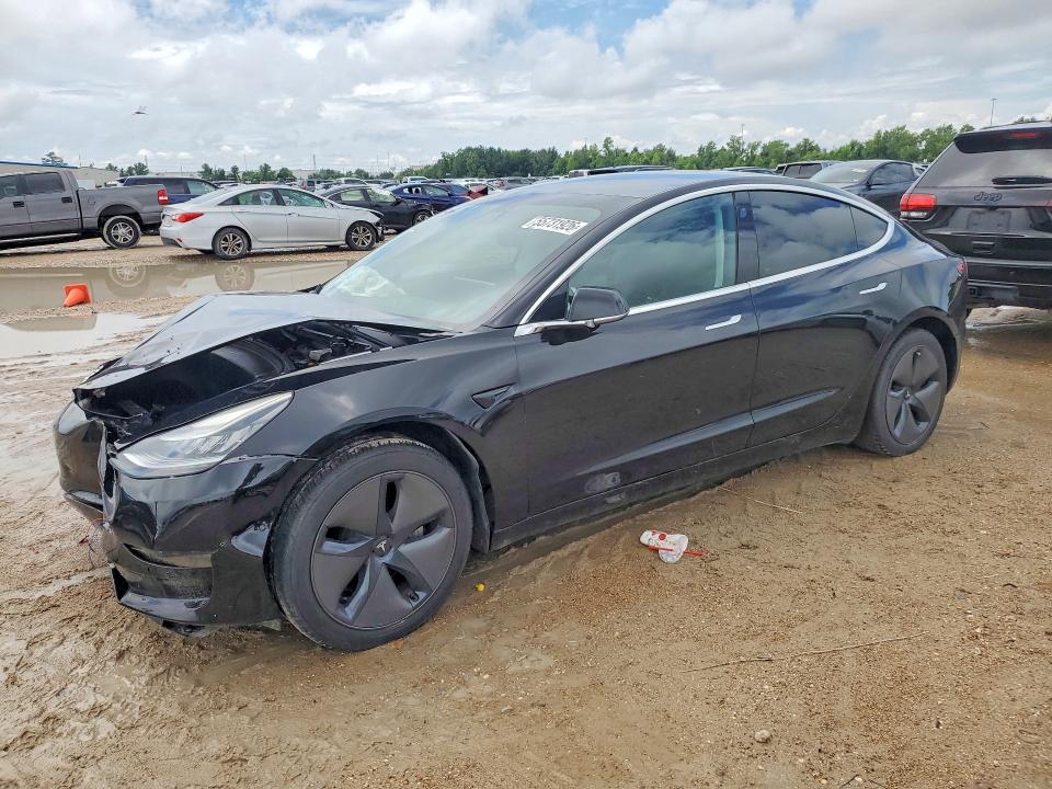 2019 Tesla Model 3 VIN 5YJ3E1EA2KF409899 COPART salvage auction — FRONT END, Tx - Salvage Vehicle Title, sold $3,900 on 2026-07-24 (photo 1)