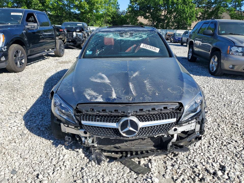 2020 Mercedes-benz C-klasse VIN WDDWF8EB0LR543470 COPART salvage auction — ROLLOVER, Ma - Cert Of Title-Salvage, sold $950 on 2026-07-23 (photo 5)