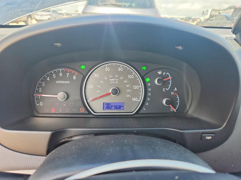 2008 Hyundai Elantra VIN KMHDU46D48U347919 COPART salvage auction — FRONT END, Tx - Salvage Vehicle Title, sold $350 on 2026-07-09 (photo 9)