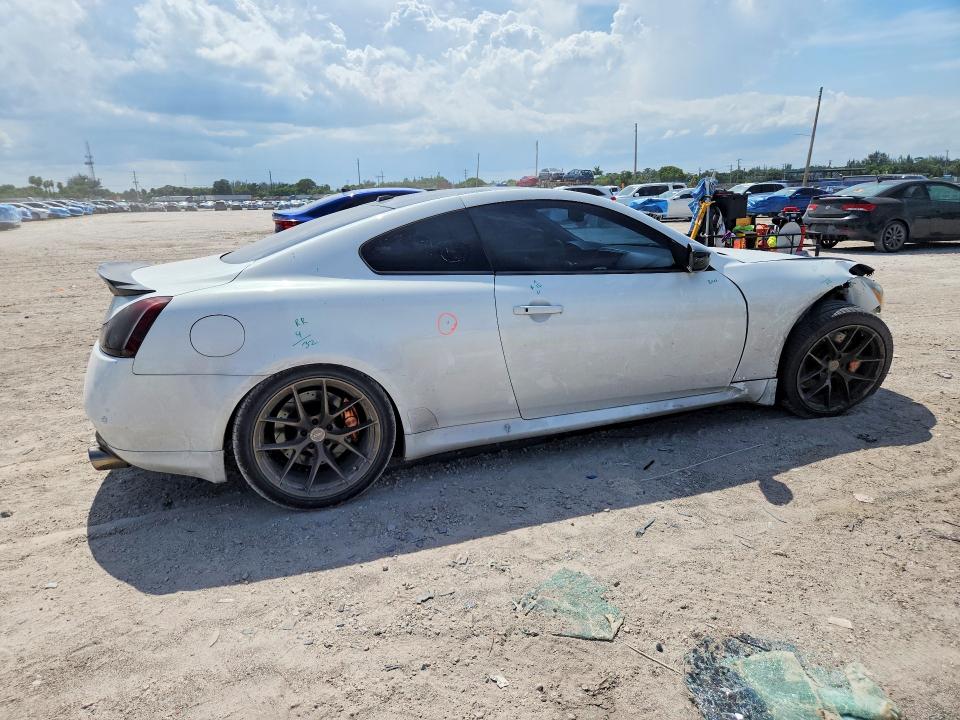 2014 Infiniti Q60 VIN JN1CV6EL4EM132444 COPART salvage auction — FRONT END, Fl - Cert Of Ttl-Rebuilt&Slvg Rbld, sold $750 on 2026-07-14 (photo 3)