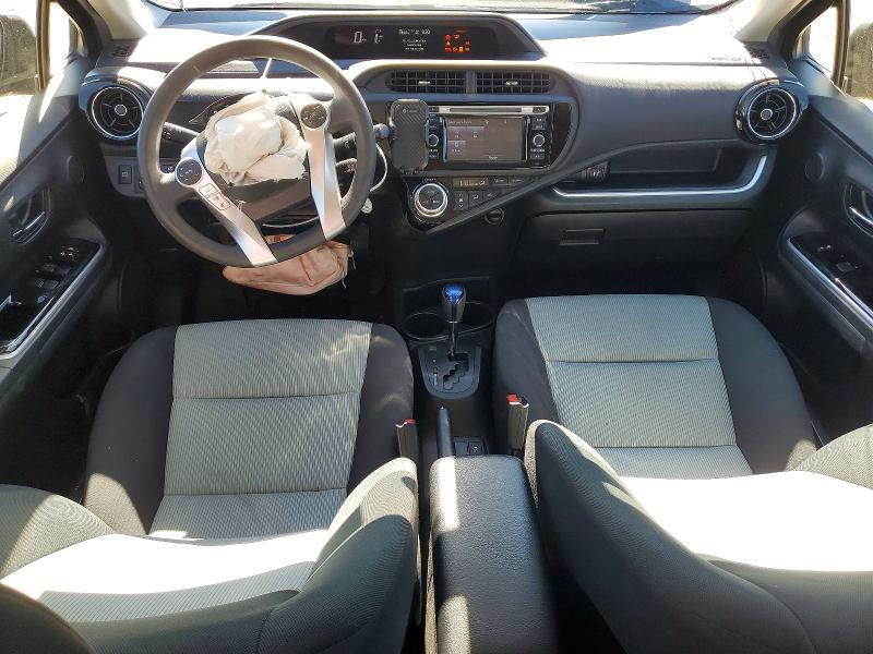 2017 Toyota Prius c VIN JTDKDTB37H1595134 COPART salvage auction — FRONT END, CA - SALVAGE CERTIFICATE, sold $2,000 on 2026-07-02 (photo 8)