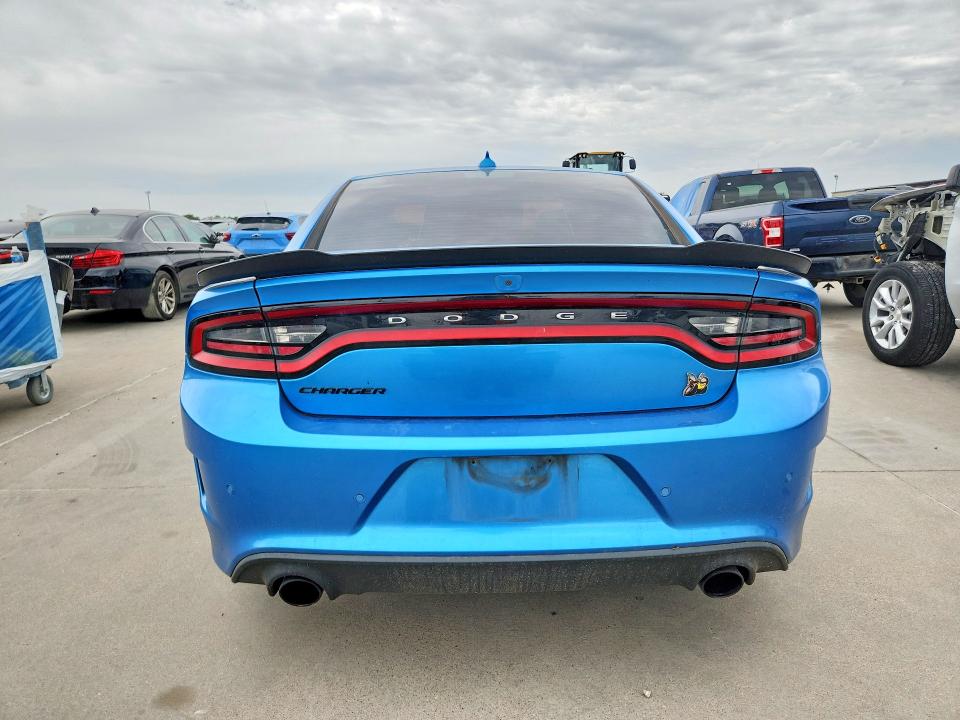 2019 Dodge VIN 2C3CDXGJ6KH535376 COPART salvage auction — HAIL, Tx - Salvage Vehicle Title, sold $6,000 on 2026-07-02 (photo 6)