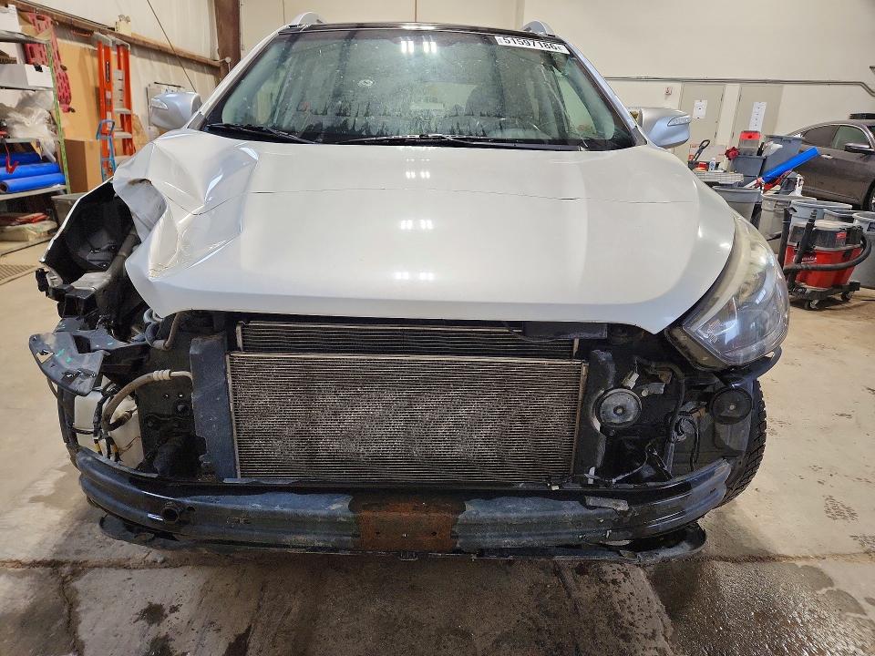2014 Hyundai VIN KM8JUCAG8EU847348 COPART salvage auction — FRONT END, Ab - Bos - Salvage, sold $1,200 on 2026-07-16 (photo 5)