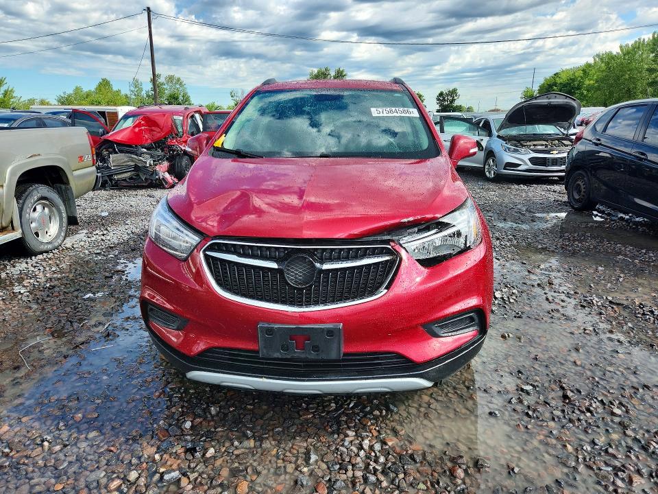 2019 Buick Encore VIN KL4CJASB1KB728149 COPART salvage auction — FRONT END, Il - Salvage Certificate, sold $2,450 on 2026-07-27 (photo 5)