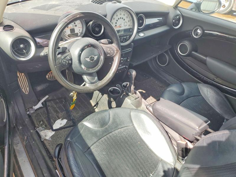 2011 Mini Cooper VIN WMWZG3C50BTY36563 COPART salvage auction — HAIL, Il - Salvage Certificate, sold $225 on 2026-07-17 (photo 8)