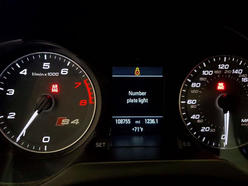 2011 Audi S4 VIN WAUDGAFL7BA152369 COPART salvage auction — SIDE, Mn - Cert Of Title-Prior Salvage, sold $2,400 on 2026-07-27 (photo 9)