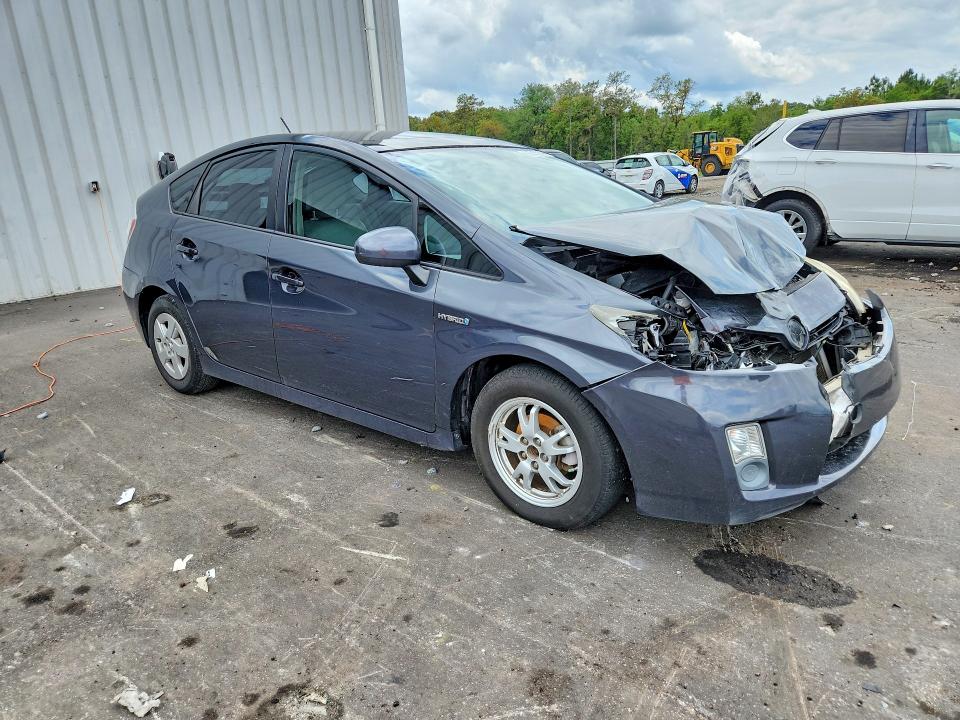 2010 Toyota Prius VIN JTDKN3DU0A0080667 COPART salvage auction — FRONT END, Fl - Cert Of Ttl-Rebuilt&Slvg Rbld, sold $1,300 on 2026-07-06 (photo 4)