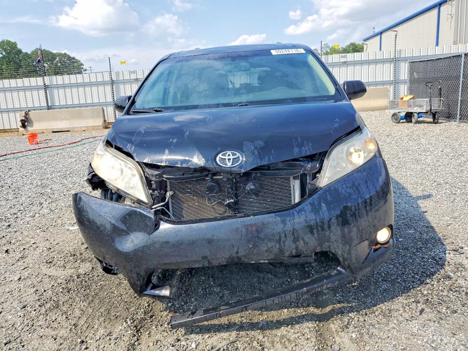 2015 Toyota Sienna VIN 5TDYK3DCXFS668526 COPART salvage auction — FRONT END, Fl - Cert Of Title Slvg Rebuildable, sold $2,400 on 2026-07-20 (photo 5)