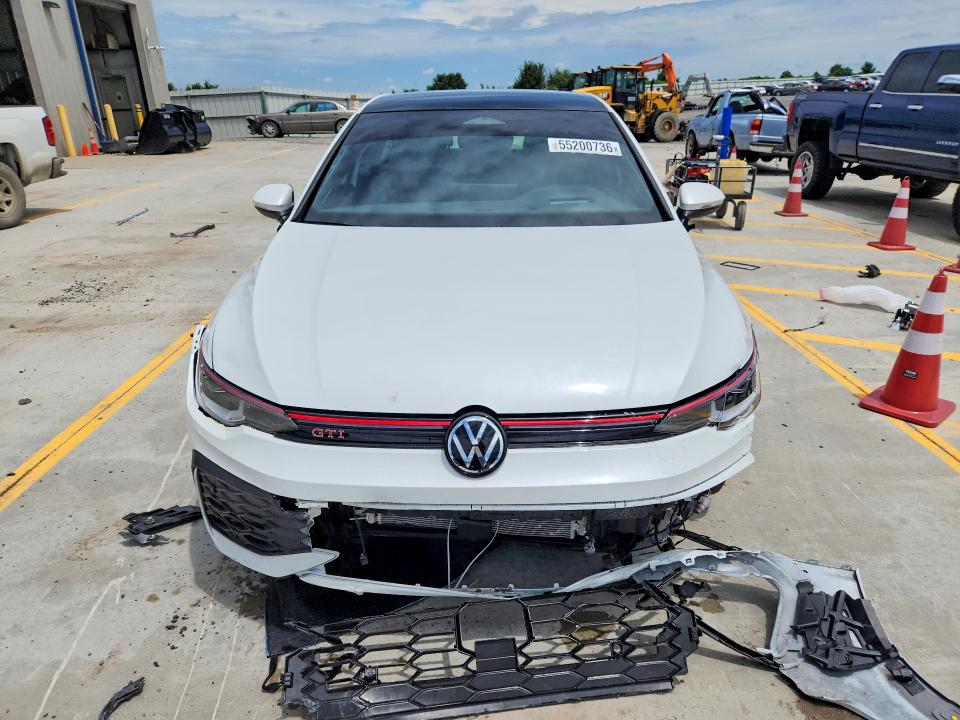 2026 Volkswagen Gti VIN WVWVE7CD7TW176074 COPART salvage auction — FRONT END, Ky - Cert Of Title-Salvage, sold $13,700 on 2026-07-09 (photo 5)