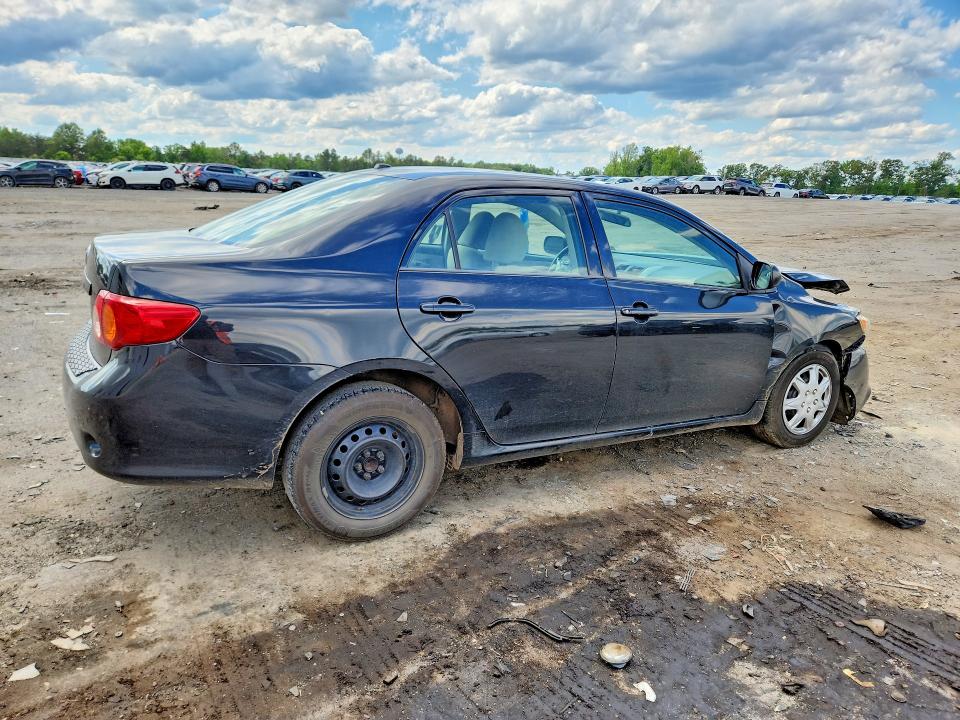 2009 Toyota Corrolla VIN JTDBL40E399022103 COPART salvage auction — FRONT END, Va - Cert Of Title - Salvage, sold $1,550 on 2026-07-08 (photo 3)