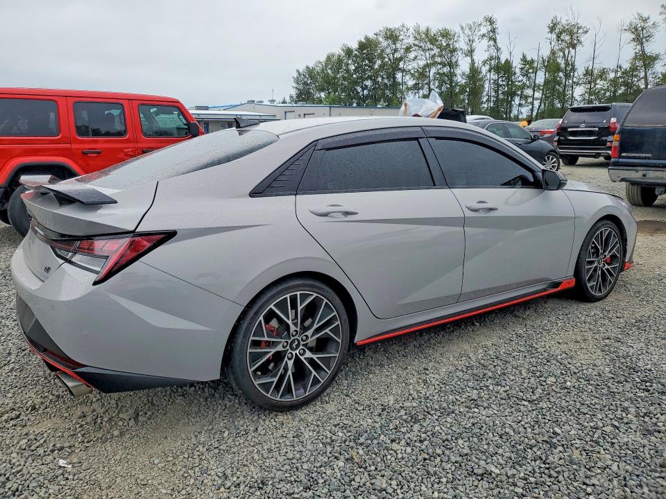 2023 Hyundai VIN KMHLW4AK3PU011964 COPART salvage auction — UNDERCARRIAGE, WA - BILL OF SALE, sold $7,300 on 2026-07-27 (photo 3)